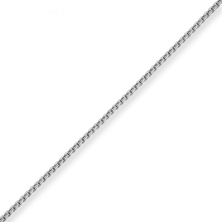 2.7mm Veneziakette rund aus 925 Silber 50cm