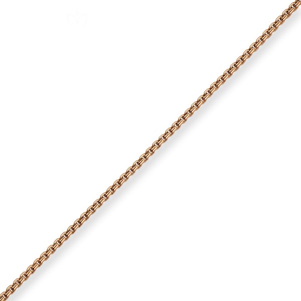 2.7mm Veneziakette rund aus 585 Rotgold 70cm