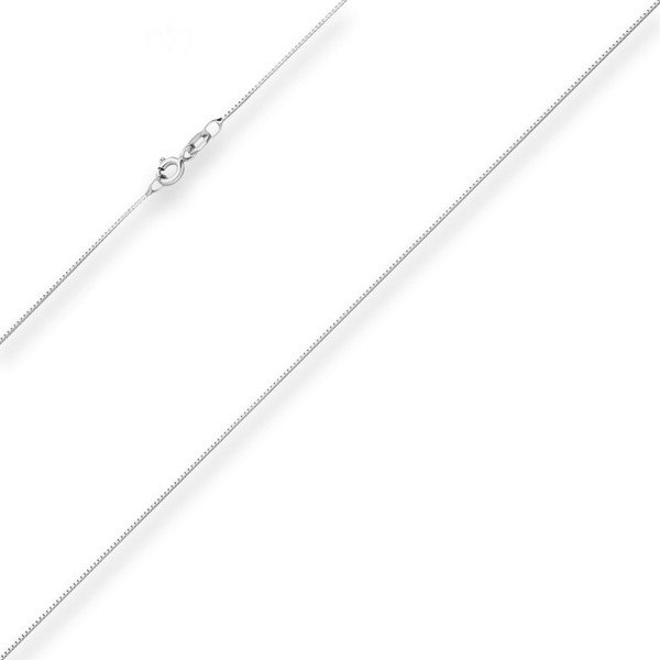 0.8mm Veneziakette aus 925 Silber 42cm