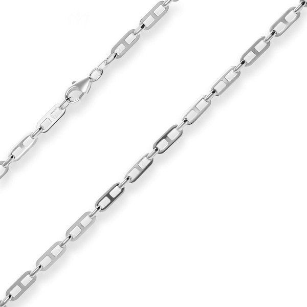 4.7mm Fantasiekette aus 925 Silber 50cm