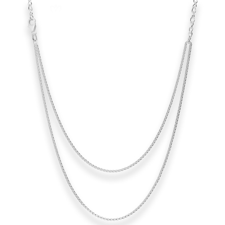 Fantasiekette aus 925 Silber 42cm