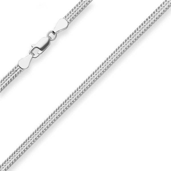 3.8mm Fantasiekette aus 925 Silber 45cm