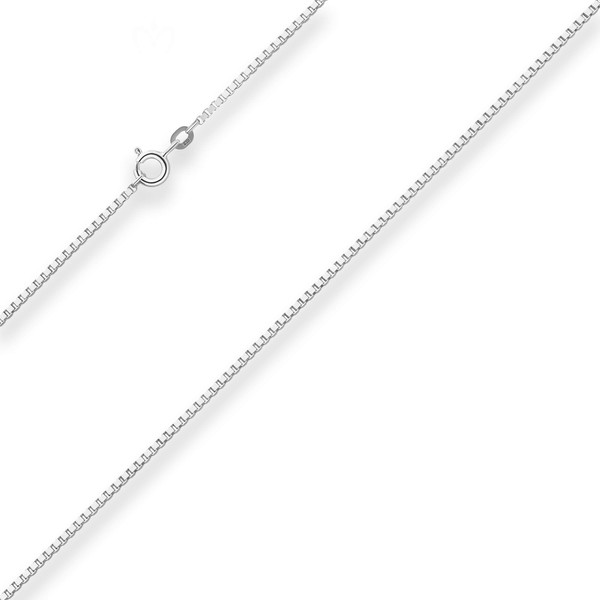 1.4mm Veneziakette aus 925 Silber 60cm