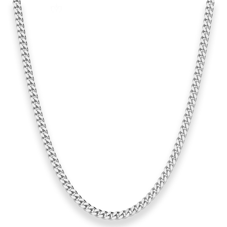 3.3mm Panzerkette aus 925 Silber 70cm