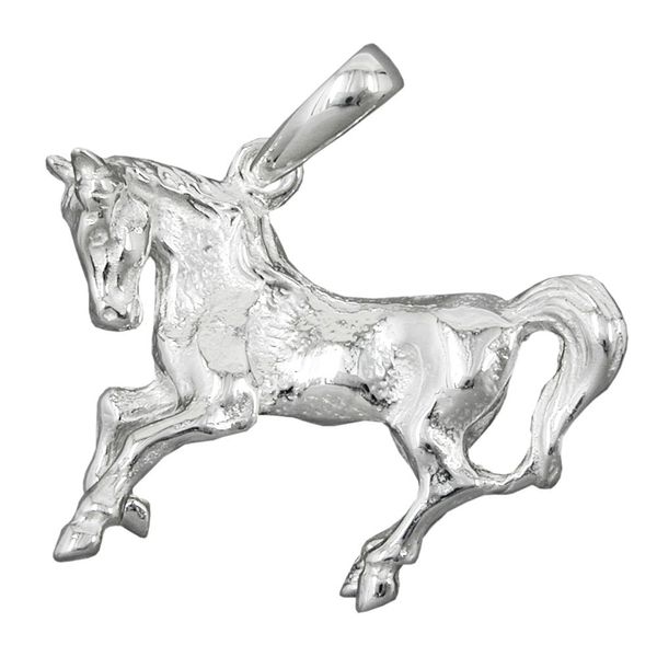 Anhänger großes Pferd Silber 925