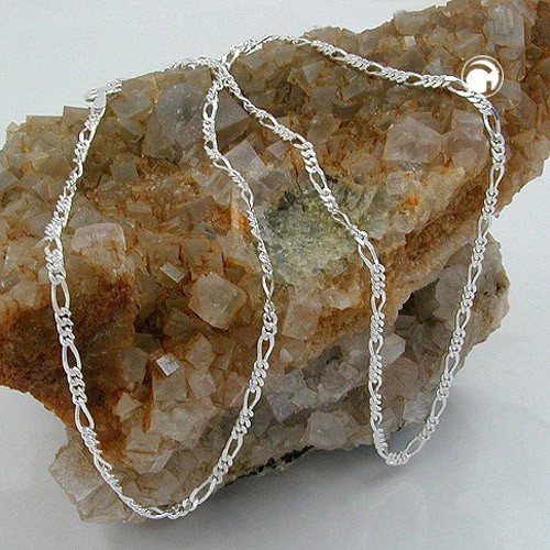 Fußkette Y-Kette diamantiert 925 Silber 27cm