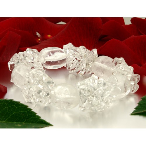 Armband aus Bergkristall