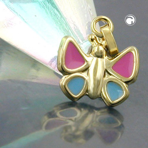Anhänger Schmetterling 375 Gold Kinder