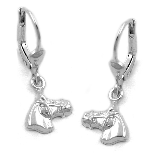Ohrringe Pferd aus 925 Silber