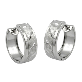 Creole Silbercreole Ohrringe diamantiert aus echtem 925 Silber Silberohrringe Creole Silbercreole Ohrringe diamantiert aus echtem 925 Silber Silberohrringe