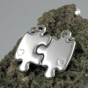 Schlüsselanhänger Mit Gravur | Herz | Silber | Contento