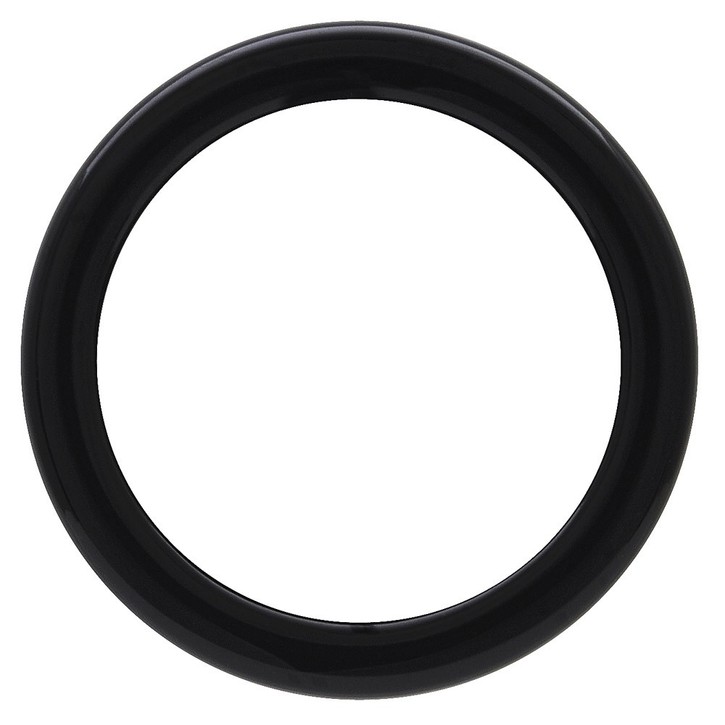 Breiter Ring aus Onyx 19mm flach