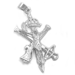 Anhänger Legionärs - Kreuz aus echtem 925 Silber Legionärskreuz für Herren Anhänger Legionärs - Kreuz aus echtem 925 Silber Legionärskreuz für Herren