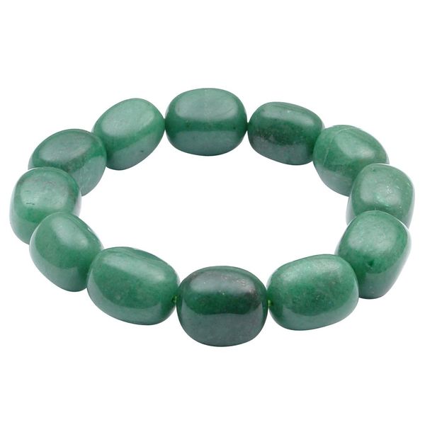 Armband Indische Jade Aventurin dehnbar