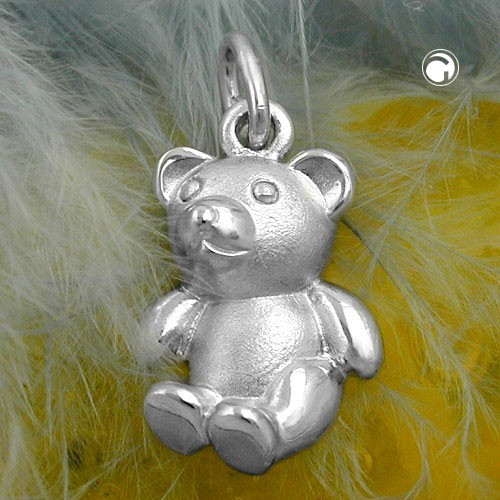 Anhänger Bär Spielzeugbär aus 925 Silber