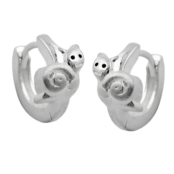Creolen 11mm mit Schnecken 925 Silber