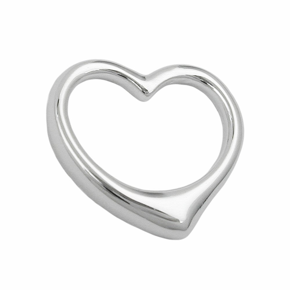 Anhanger Einhanger Herz 15mm 925 Silber Sterlingsilber Silberanhanger Schmuck Krone