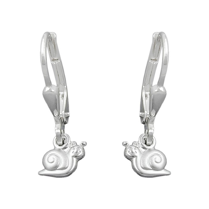 Ohrhänger Schnecken 925 Silber Kinder