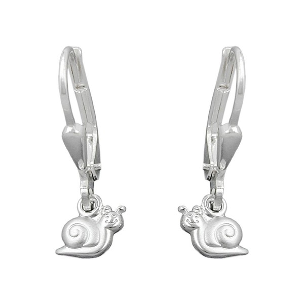 Ohrhänger Schnecken 925 Silber Kinder