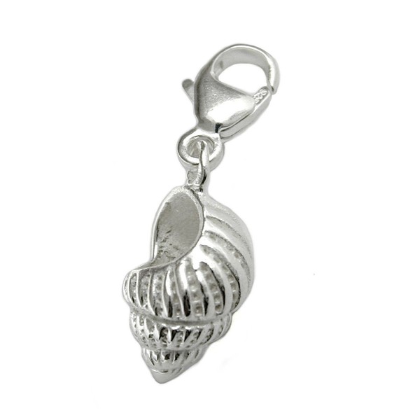 Anhänger Charms Schneckenhaus 925 Silber