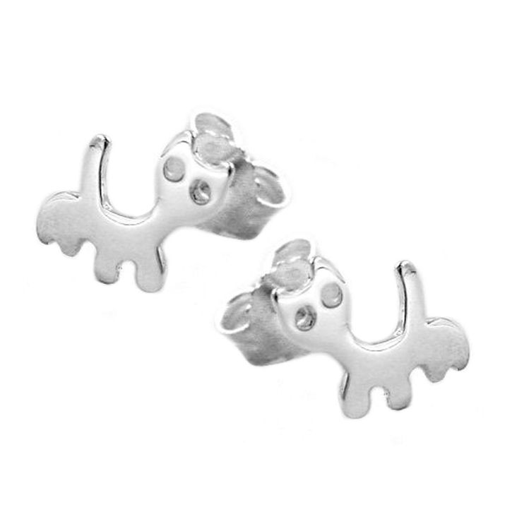 Ohrstecker Katzen aus 925 Silber