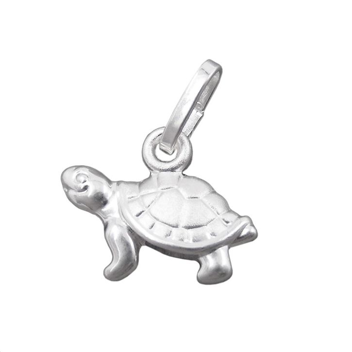 Anhänger Schildkröte massiv 925 Silber