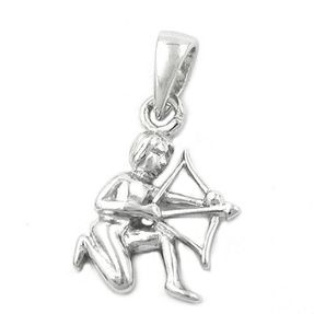 Anhänger 15x12mm Einhänger Sternzeichen Schütze aus 925 Silber Halsschmuck Damen