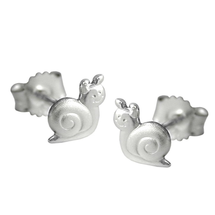 Ohrstecker Schnecke 925 Silber