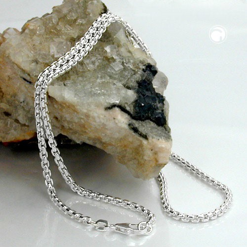2,6mm Venezianerkette 925 Silber rund 80cm