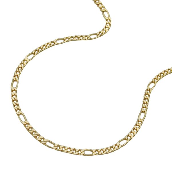 1,5mm Figarokette 375 Gelbgold 42cm