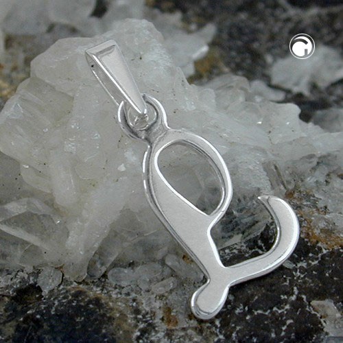 Anhänger Buchstabe L 925 Silber für Damen