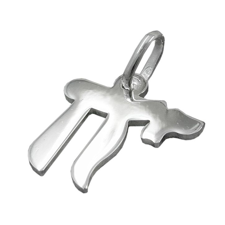 Anhänger Chai-Symbol aus 925 Silber