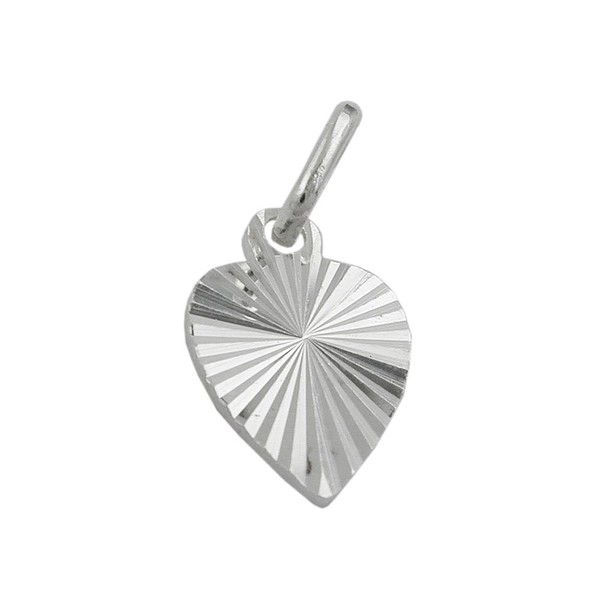 Anhänger Herz diamantiert 925 Silber
