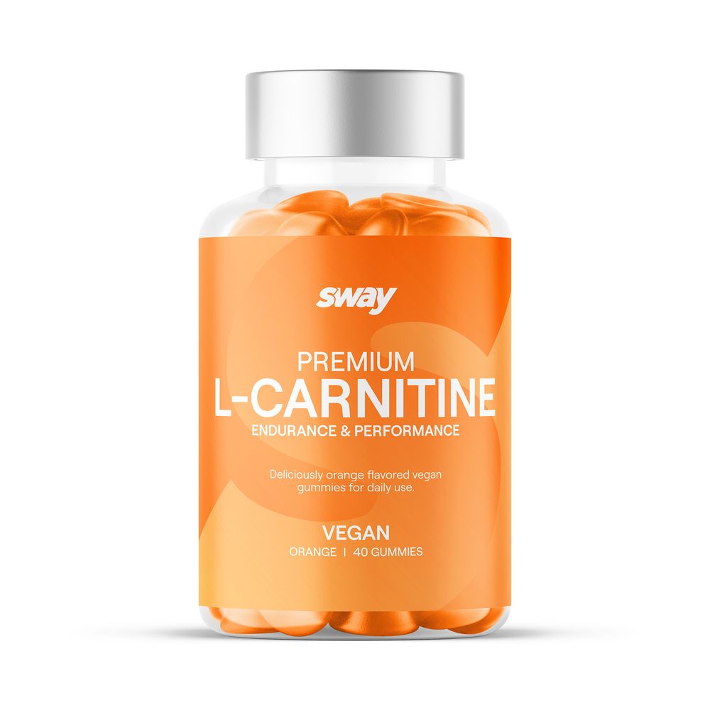 SWAY® Premium LCarnitine VEGAN Gummies • 40 Stück (180gr) • 200mg L