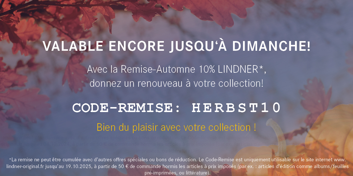 LINDNER Action-Automne: 10% de Remise