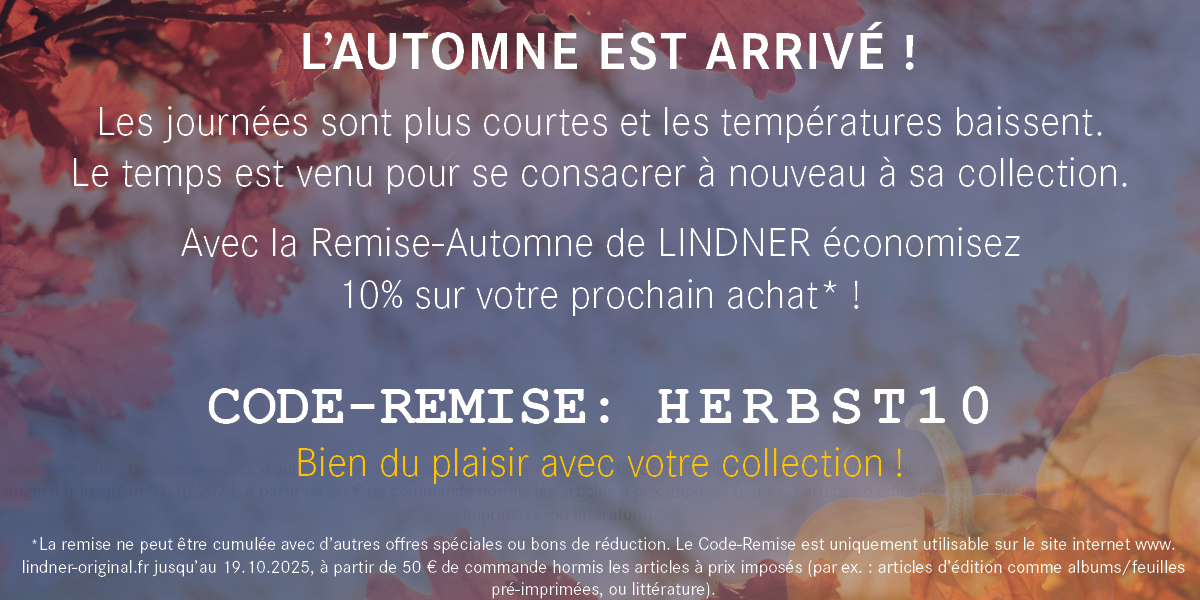 LINDNER Action-Automne: 10% de Remise