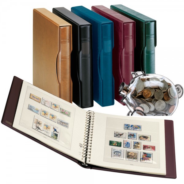 Lindner 157a-80 Israel with tabs - Illustrated album pages Year