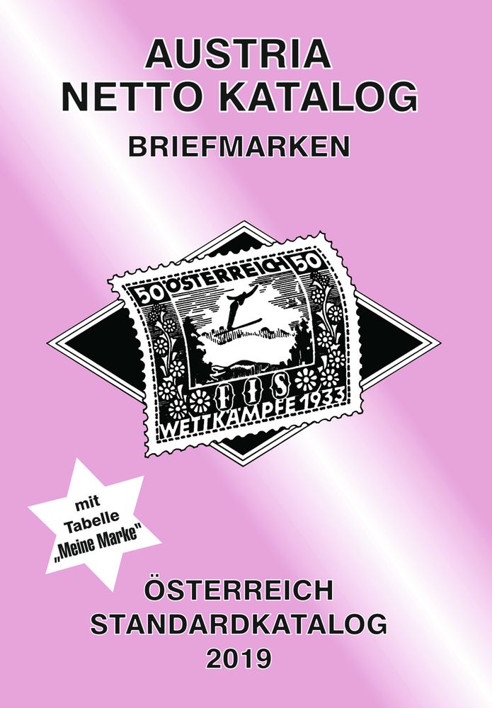 Austria Netto Katalog Ank Briefmarken österreich Standard 2019