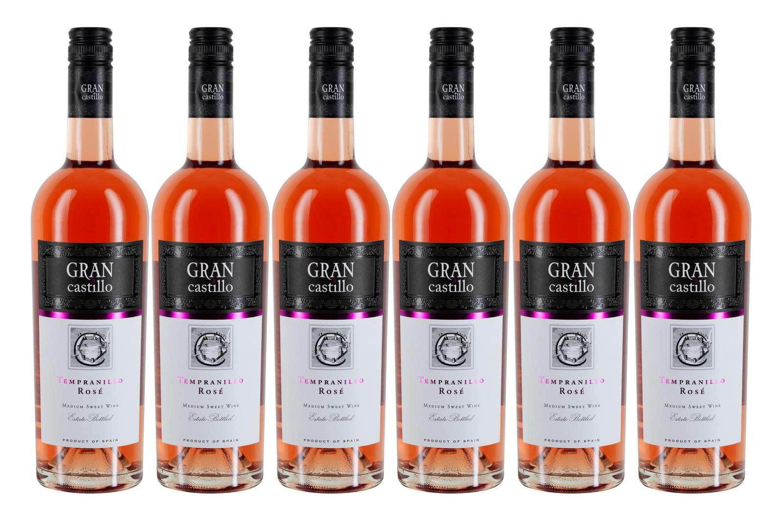 Tempranillo Rose lieblich Gran Castillo, Valencia DO, Bodega Gran ...