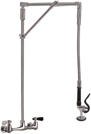 Geschirrwaschbrause Anschluss 1/2" mit Schwenkrohr mit Wandbatterie