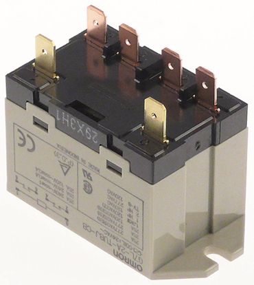 OMRON G7L-2A-TUBJ-CB 24VAC power relay for fryer Pitco ME2 2NO