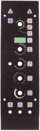 Olis Bedienblende für Kombidämpfer CVP6G, CVP6E, CVP6GS2 Glas Glas