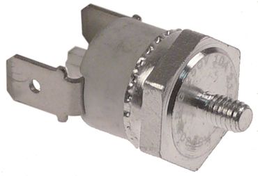 Silanos safety contact thermostat 215°C connection F6,3 1-pole 1NC