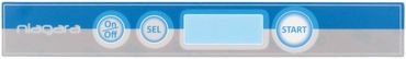 Elettrobar Frontfolie für Spülmaschine 916201, 916202, 916203 NIAGARA