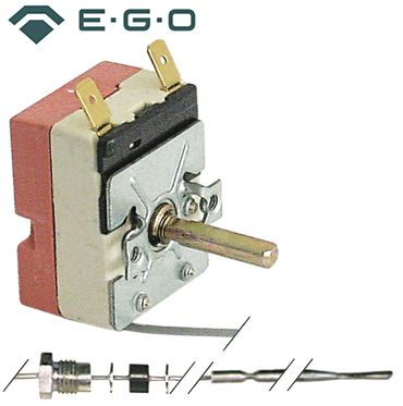 EGO 55.13042.290 Thermostat für Fritteuse Fagor FG9-05, FG9-10 23mm