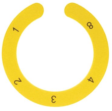 Star10 toggle symbol for GY80EIR, GY30EIR for energy controller yellow Star10 toggle symbol for GY80EIR, GY30EIR for energy controller yellow