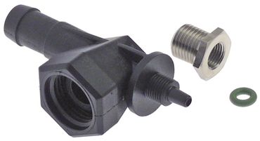 T-Stück für Spülmaschine Elframo C66, C44, D80, D40 1/4" AG - 1/2" IG