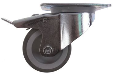 Polaris Lenkrolle für TSR03, TSR03-BASE mit Feststeller Gleitlager