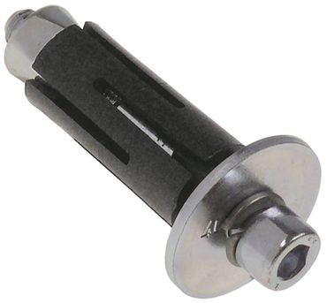 Rundrohre Expanderbefestigung Aussen 24mm Innen 21,5mm Kunststoffmm