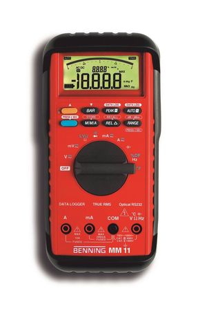 BENNING MM 11 Multimeter 5-stellig Auto-Range Ja/Ja 1Hz-100kHz USB